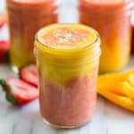 Blushing Mango Protein Breakfast Smoothie | Get Inspired Everyday!