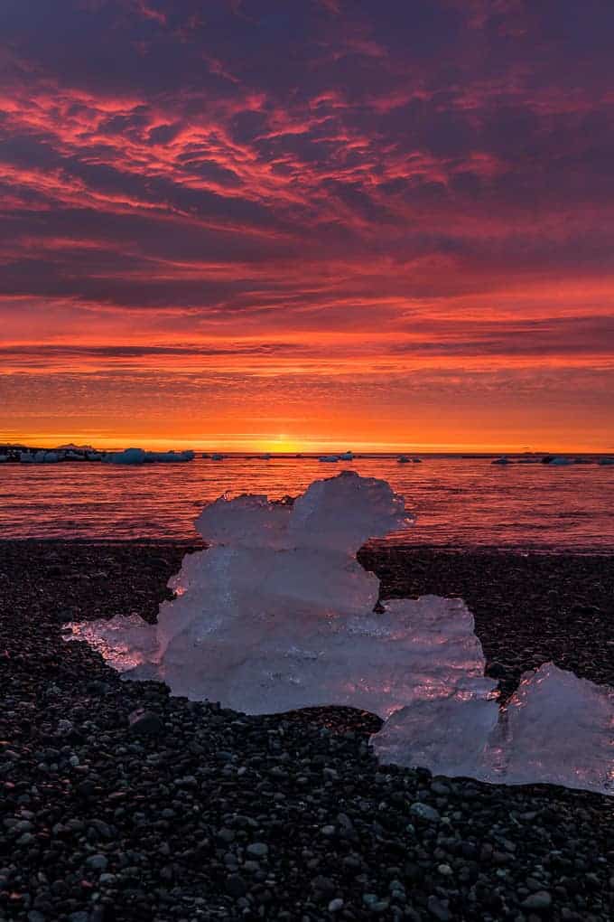 Day 8 in Iceland Diamond Beach and Jokulsarlon | Get Inspired Everyday!