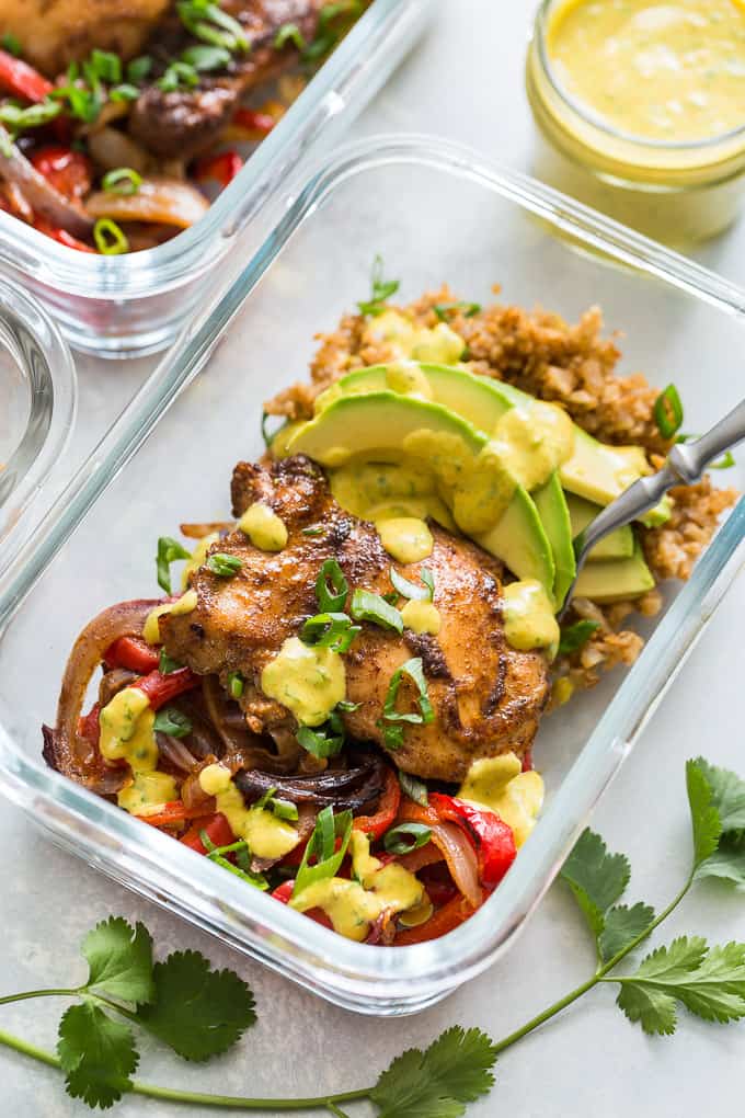 Sheet Pan Fajita Meal Prep | Get Inspired Everyday!