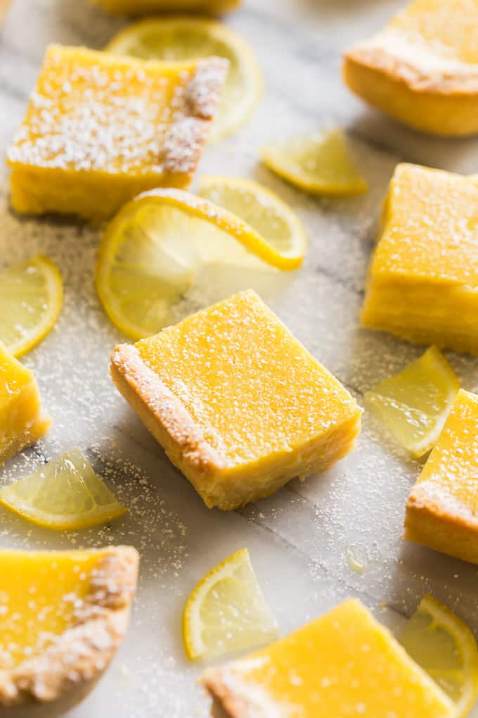 The Ultimate Paleo Lemon Bars | Get Inspired Everyday!