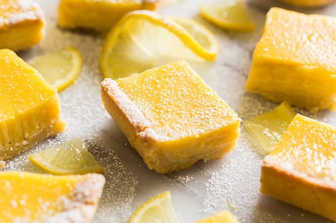 The Ultimate Paleo Lemon Bars | Get Inspired Everyday!