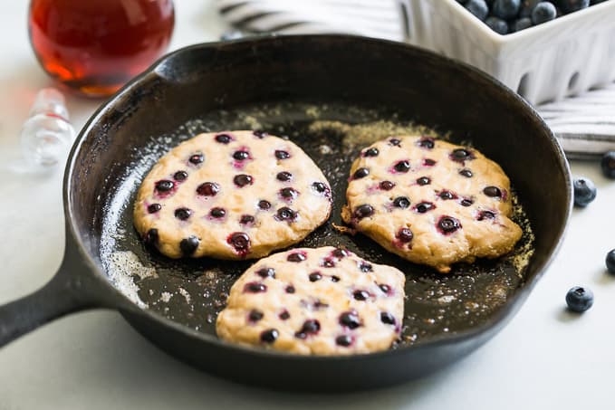 Fluffy Paleo Blueberry Pancakes | Get Inspired Everyday!