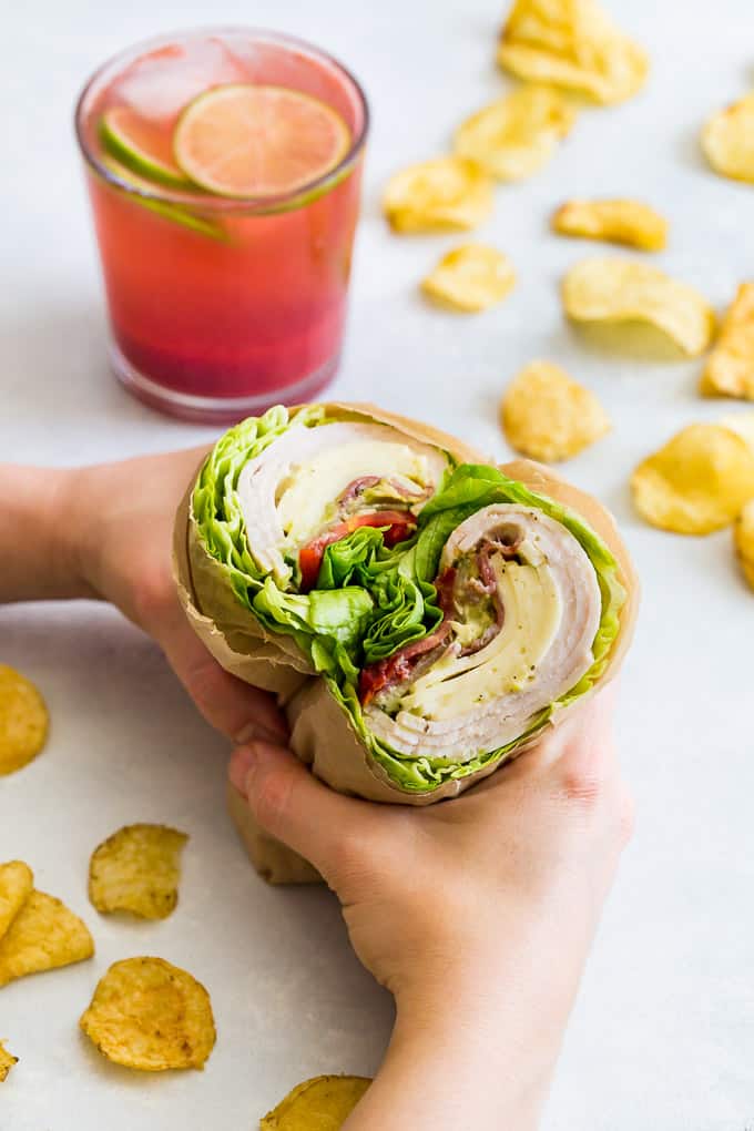 Italian Sub Lettuce Wraps with Pepperoncini Aioli | Get Inspired Everyday!