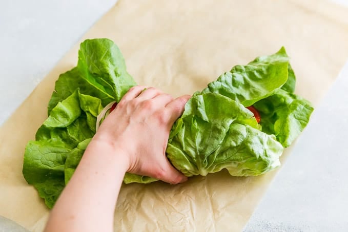 Italian Sub Lettuce Wraps with Pepperoncini Aioli | Get Inspired Everyday!