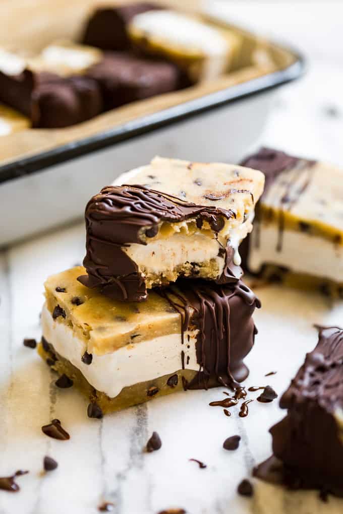 Delish COOKIE DOUGH ICE CREAM - Eazy Peazy Desserts