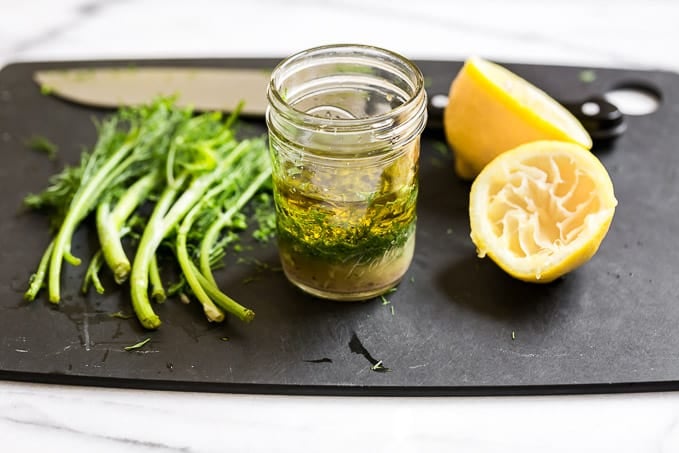 Green Beans with Lemon Dill Vinaigrette | Get Inspired Everyday!