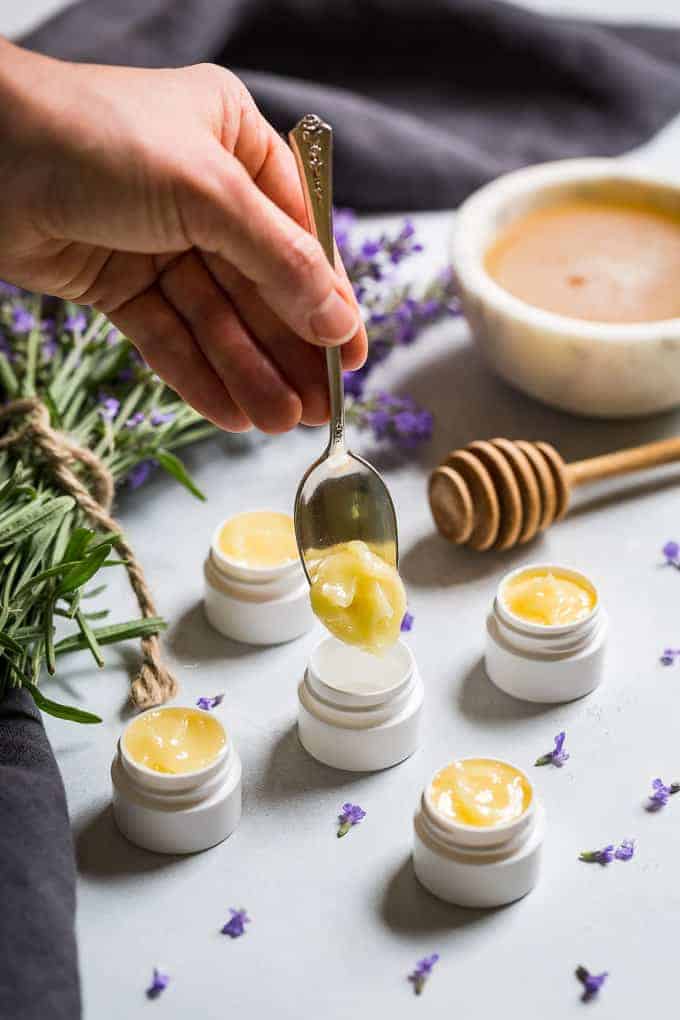 Homemade Honey Lavender Lip Balm | Get Inspired Everyday!