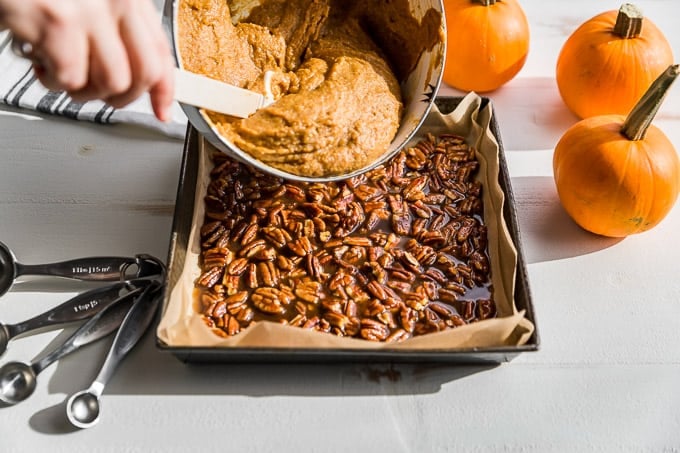 Sticky Bun Pumpkin Spice Cake | Get Inspired Everyday!