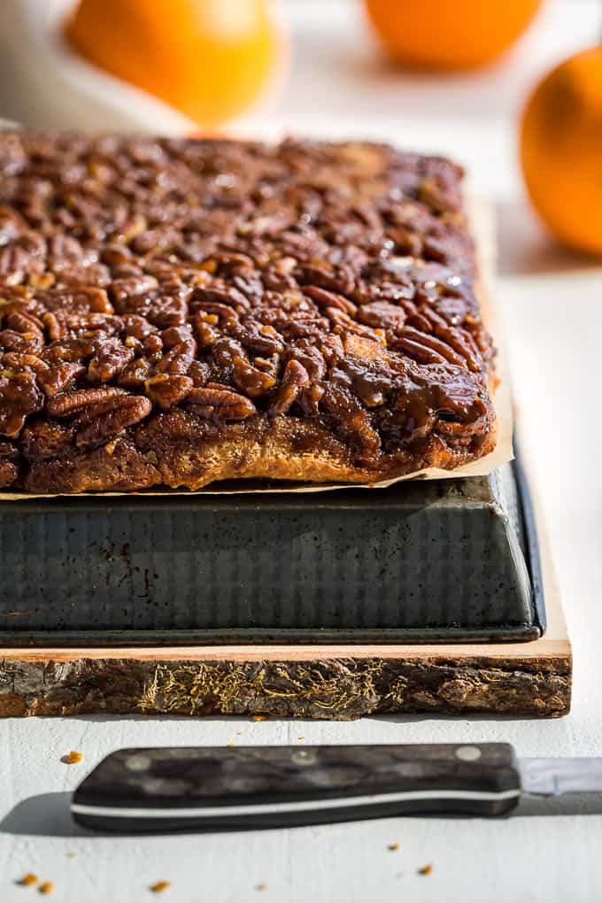 Sticky Bun Pumpkin Spice Cake | Get Inspired Everyday!