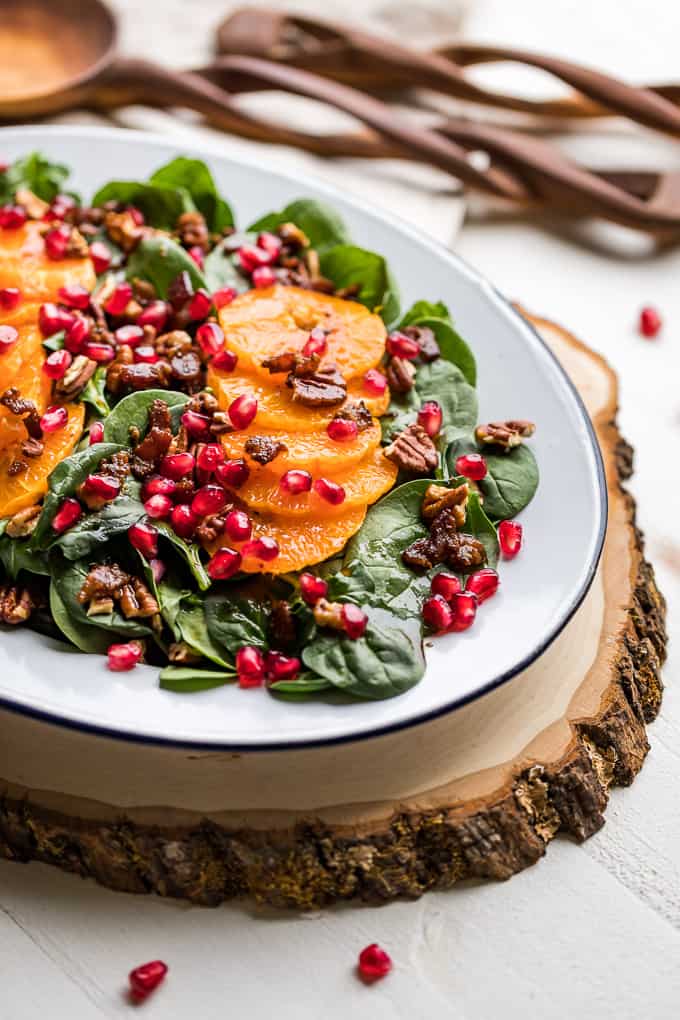 Spinach Salad with Mandarin Oranges and Warm Bacon Dressing | Get Inspired Everyday!