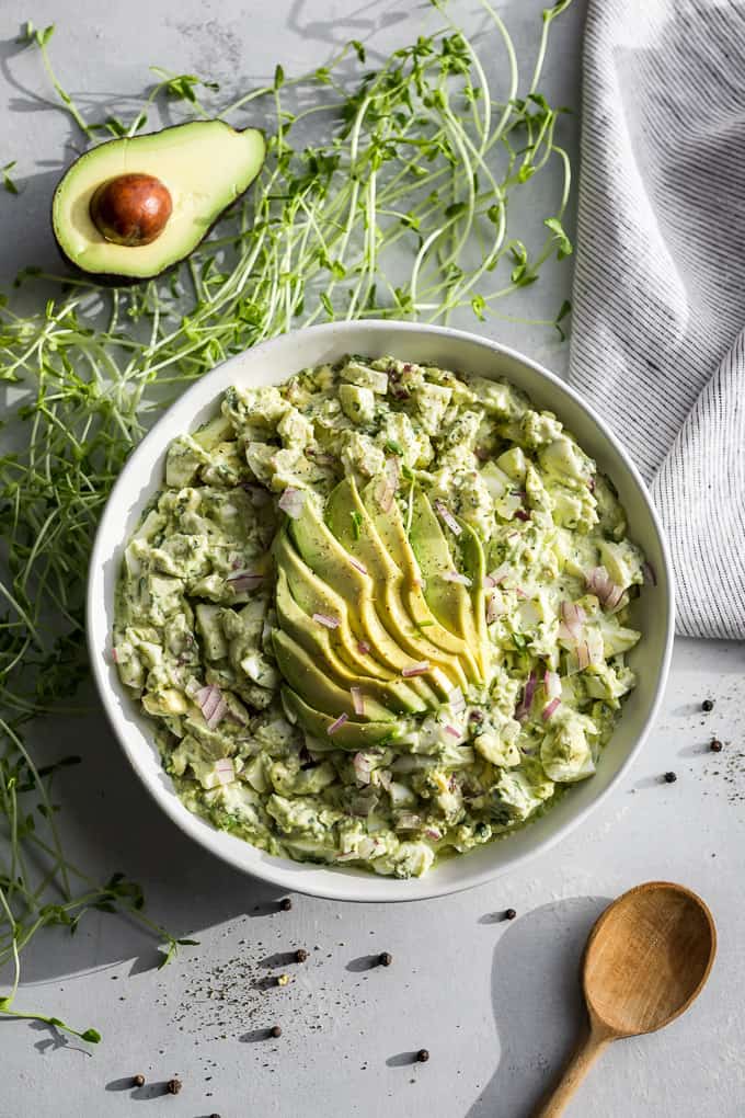 Instant Pot Avocado Egg Salad (Whole30, Keto) | Get Inspired Everyday!