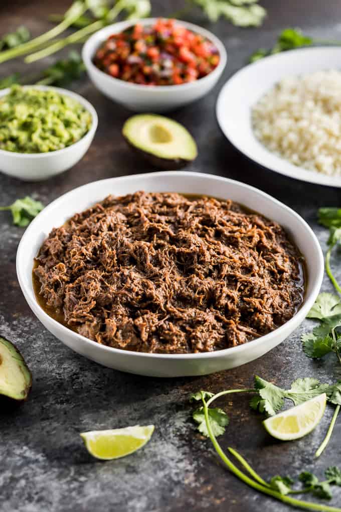 Instant Pot Beef Barbacoa Bowls (Whole30) | Get Inspired Everyday!