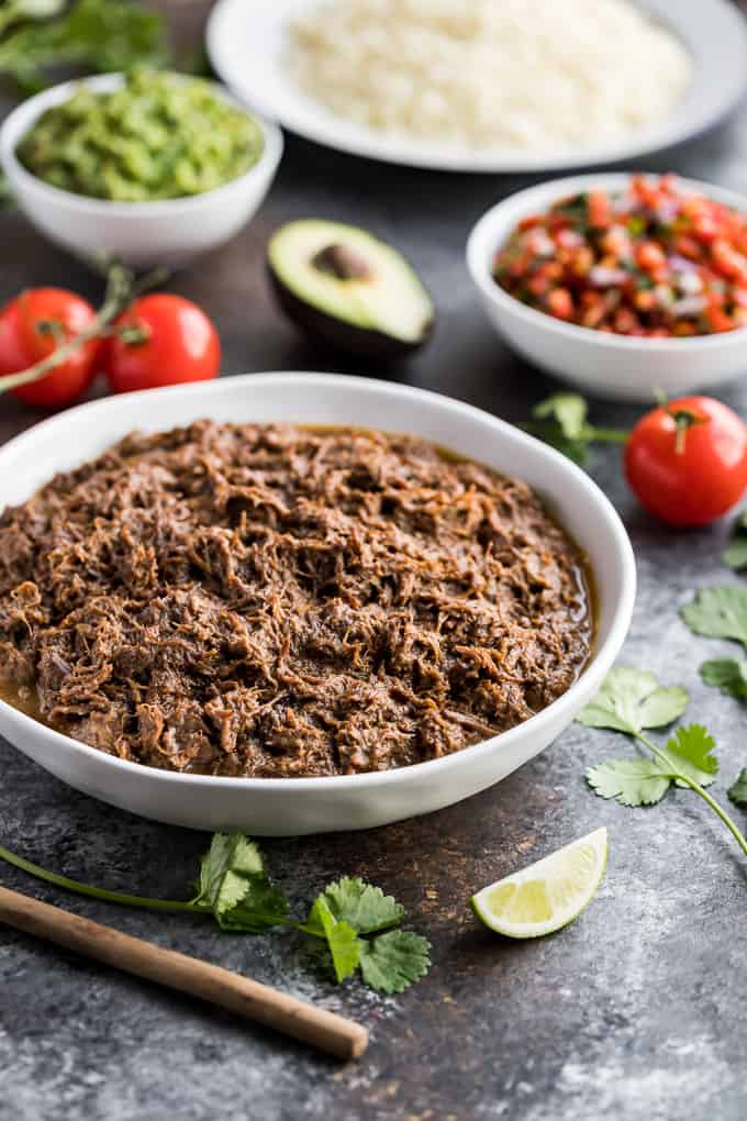 Instant Pot Beef Barbacoa Bowls (Whole30) | Get Inspired Everyday!