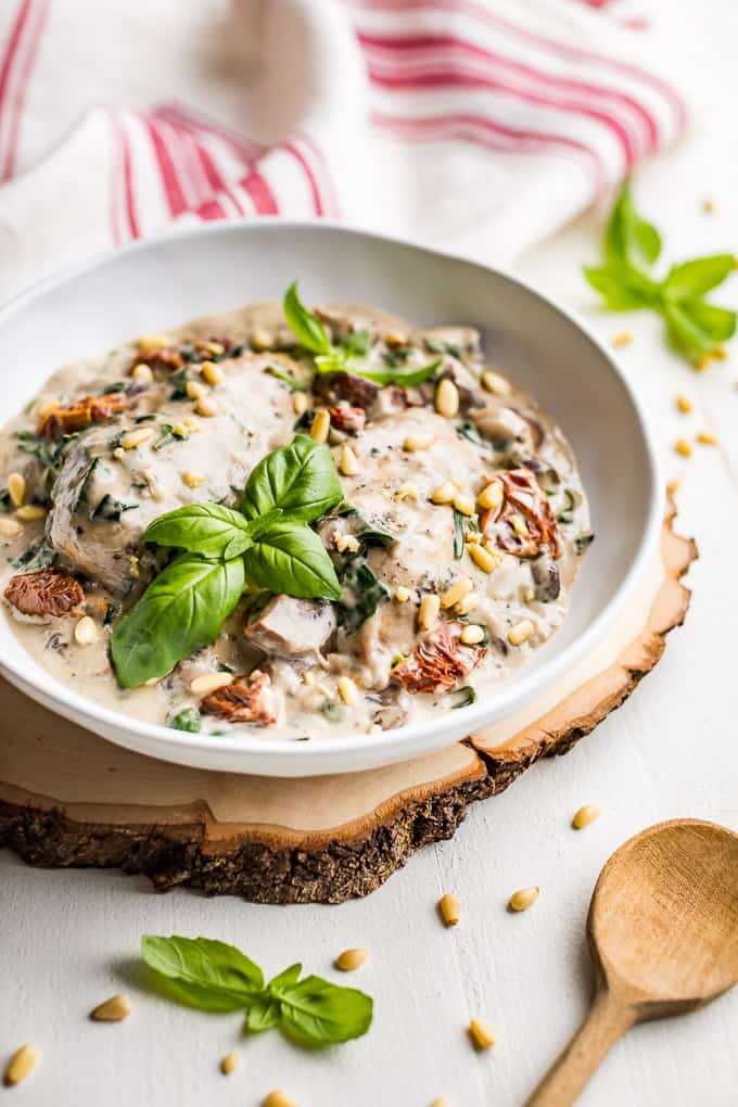 Instant Pot Creamy Tuscan Chicken (Whole30) | Get Inspired Everyday!
