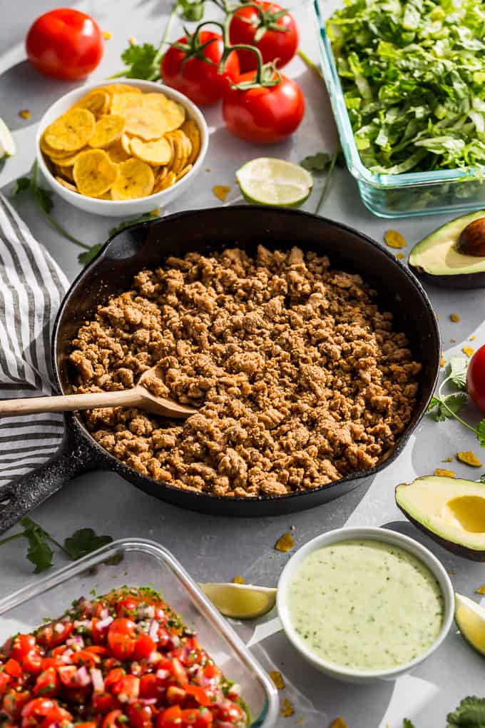 Meal Prep Turkey Taco Salad | Get Inspired Everyday!
