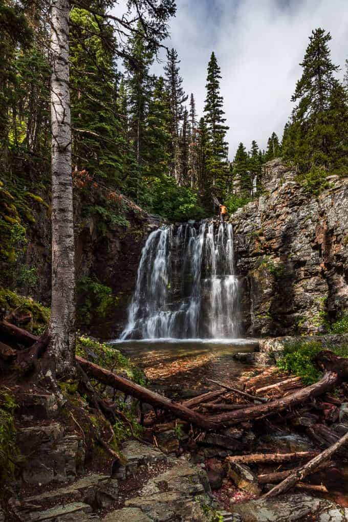 Rockwell Falls in Glacier National Park | Get Inspired Everyday!