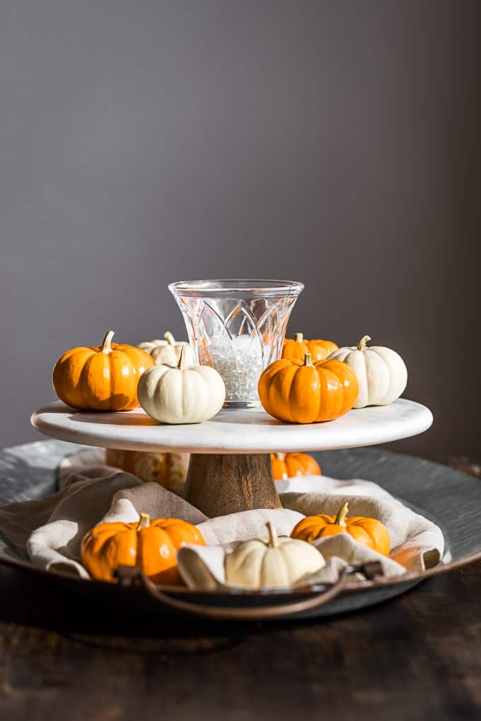 Easy Fall Pumpkin Centerpiece | Get Inspired Everyday!