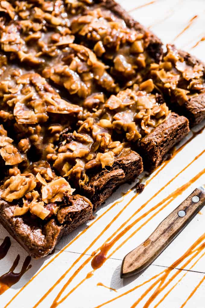 Paleo German Chocolate Brownies | Get Inspired Everyday!