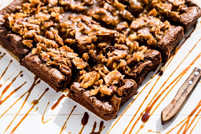 Paleo German Chocolate Brownies | Get Inspired Everyday!