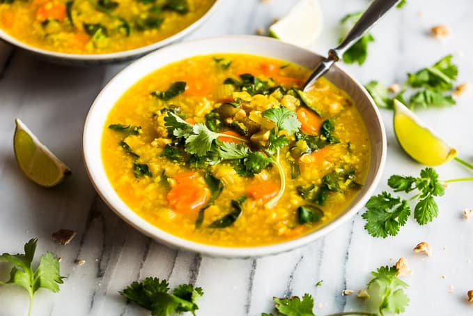 Anti-Inflammatory Turmeric Chicken Soup | Get Inspired Everyday!