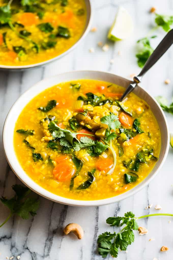 Anti-Inflammatory Turmeric Chicken Soup | Get Inspired Everyday!