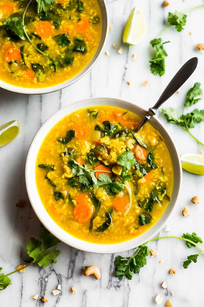 Anti-Inflammatory Turmeric Chicken Soup | Get Inspired Everyday!