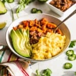 Mexican Inspired Sweet Potato Breakfast Bowls | Get Inspired Everyday!