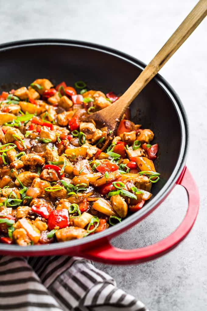 Whole30 Sweet and Sour Chicken Stir Fry | Get Inspired Everyday!