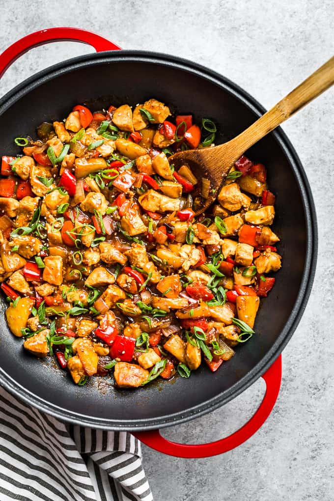 Whole30 Sweet and Sour Chicken Stir Fry | Get Inspired Everyday!