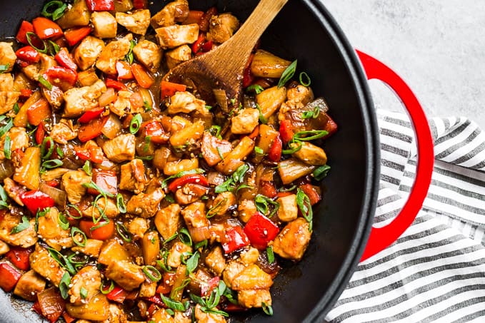 Whole30 Sweet and Sour Chicken Stir Fry | Get Inspired Everyday!