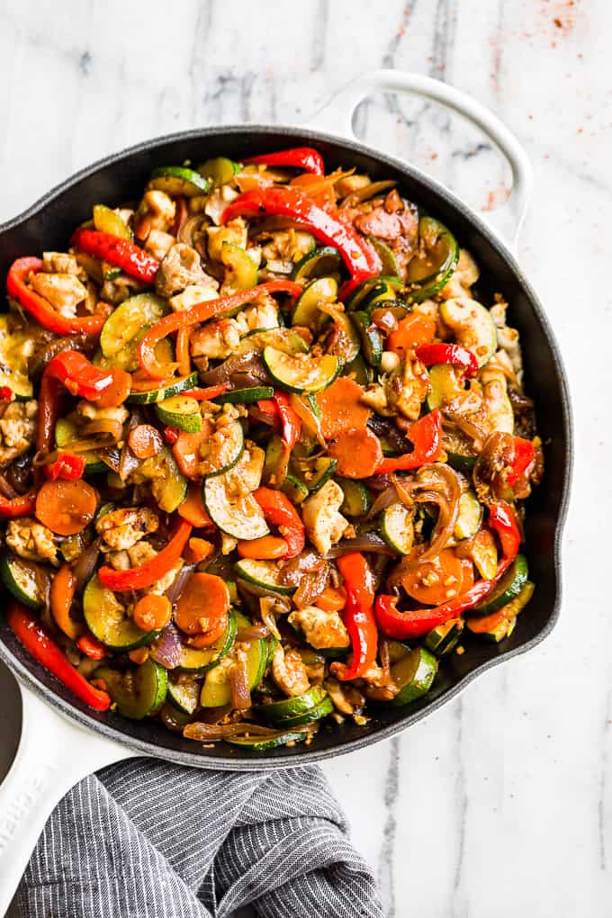Ethiopian Berbere Chicken Stir Fry | Get Inspired Everyday!