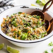 Easy Vietnamese Rice Noodle Salad | Get Inspired Everyday!