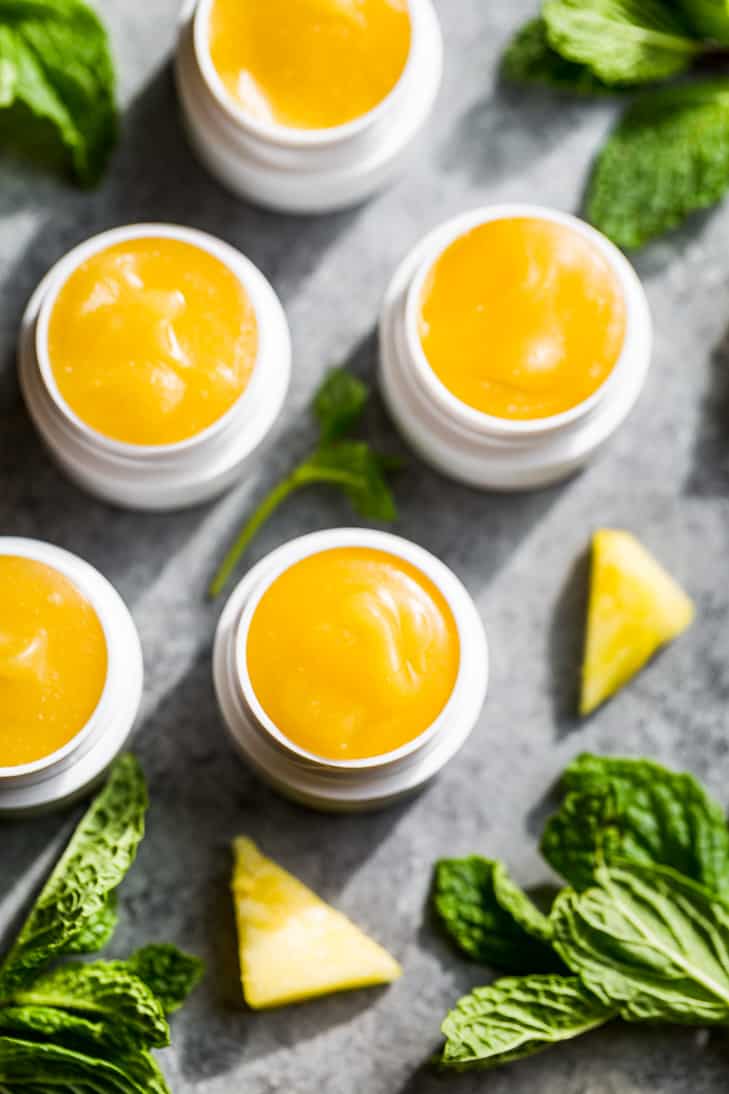 Homemade Pineapple Mojito Lip Balm | Get Inspired Everyday!