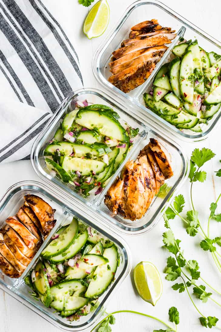 Thai Chicken Lunch Bowls (Meal Prep)