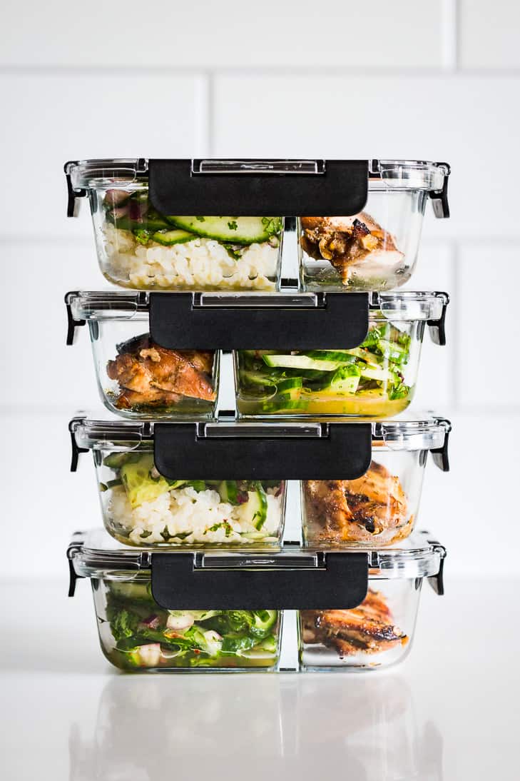 Thai Chicken Lunch Bowls (Meal Prep)