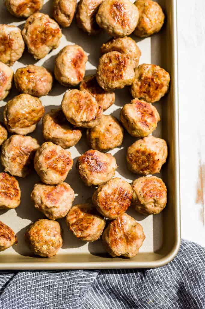 All Purpose Baked Turkey Meatballs to use in any kind of recipe!