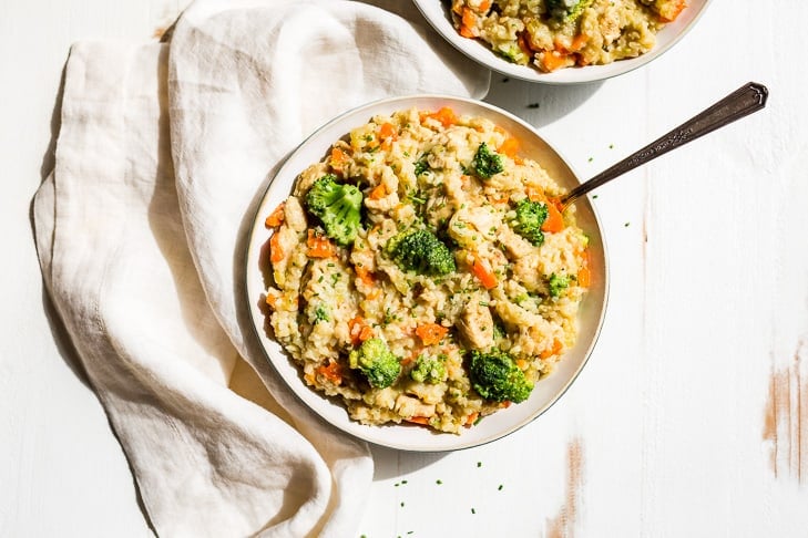 Instant Pot Broccoli Cheddar Chicken and Rice | Get Inspired Everyday!