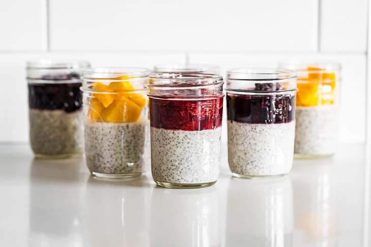 Chia Pudding Jars