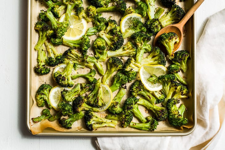 Oven Roasted Lemon Herb Broccoli | Get Inspired Everyday!
