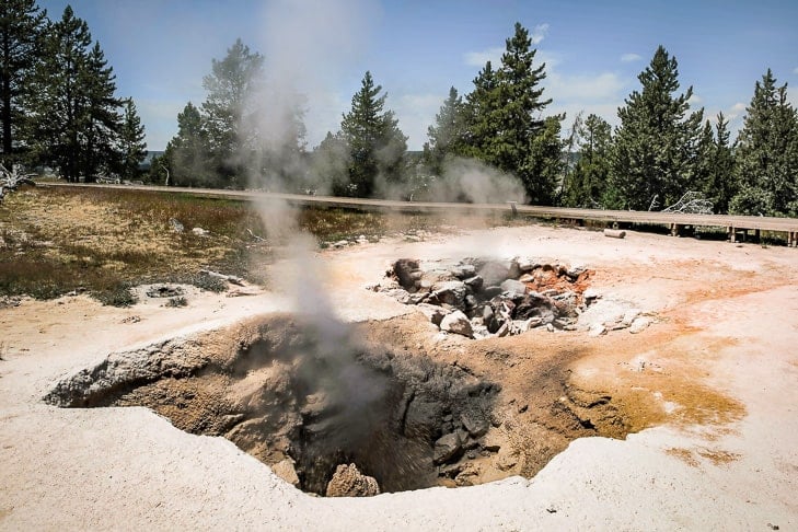 Fountain Paint Pot in Yellowstone National Park - AllTrips