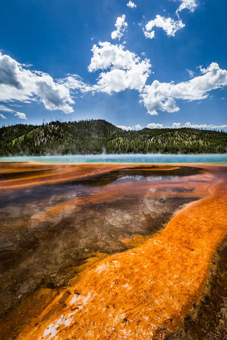 Geyser sight seeing in one of the best things to do in Yellowstone National Park!