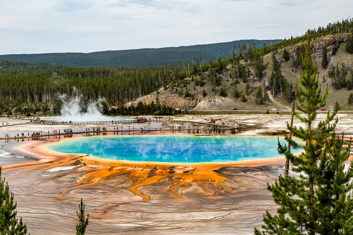 Fountain Paint Pots Trail in Yellowstone National Park