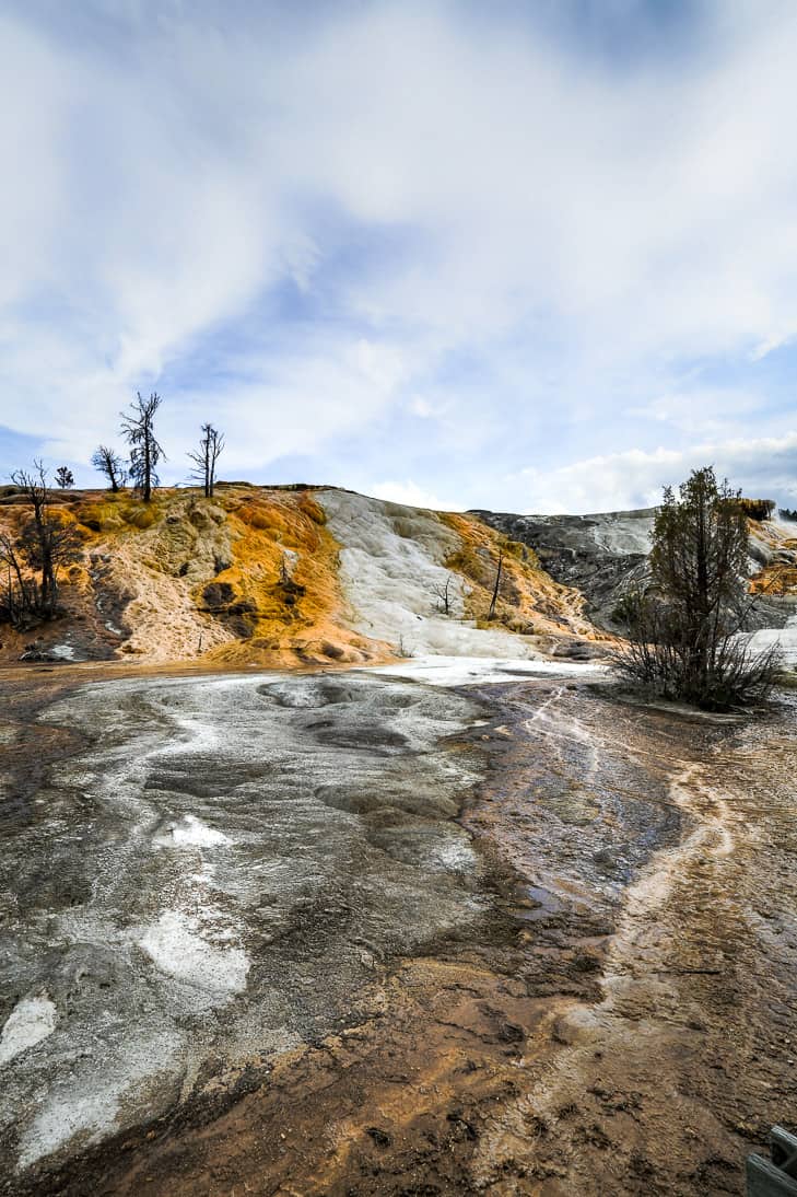 Visiting Yellowstone must include as many geysers as you can!