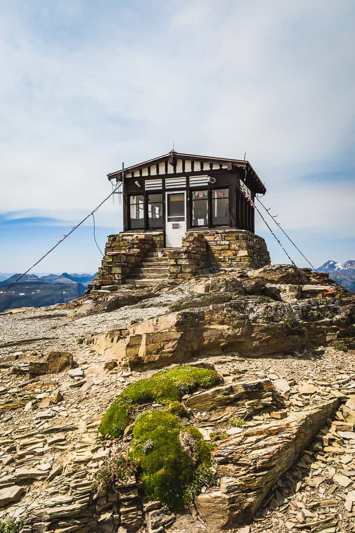 Swiftcurrent Lookout views at the top of this popular Glacier hike!