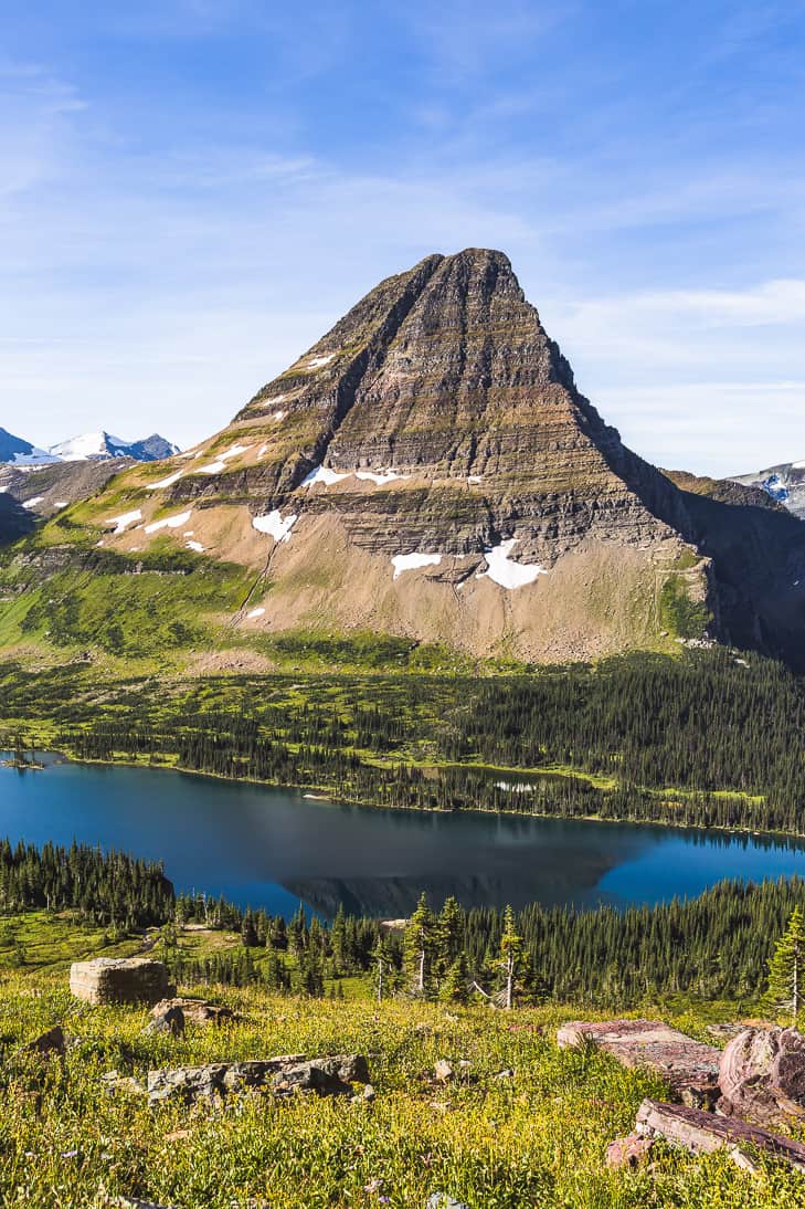 Hidden Lake is a popular hike for visiting Glacier National Park