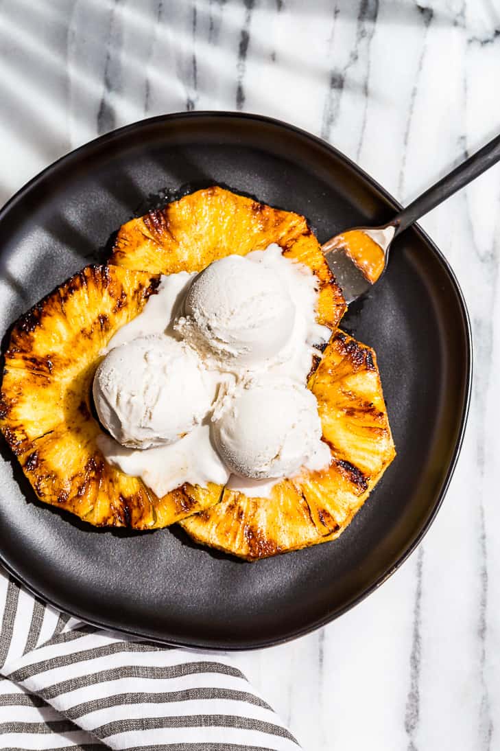 Cinnamon Glazed Grilled Pineapple | Get Inspired Everyday!