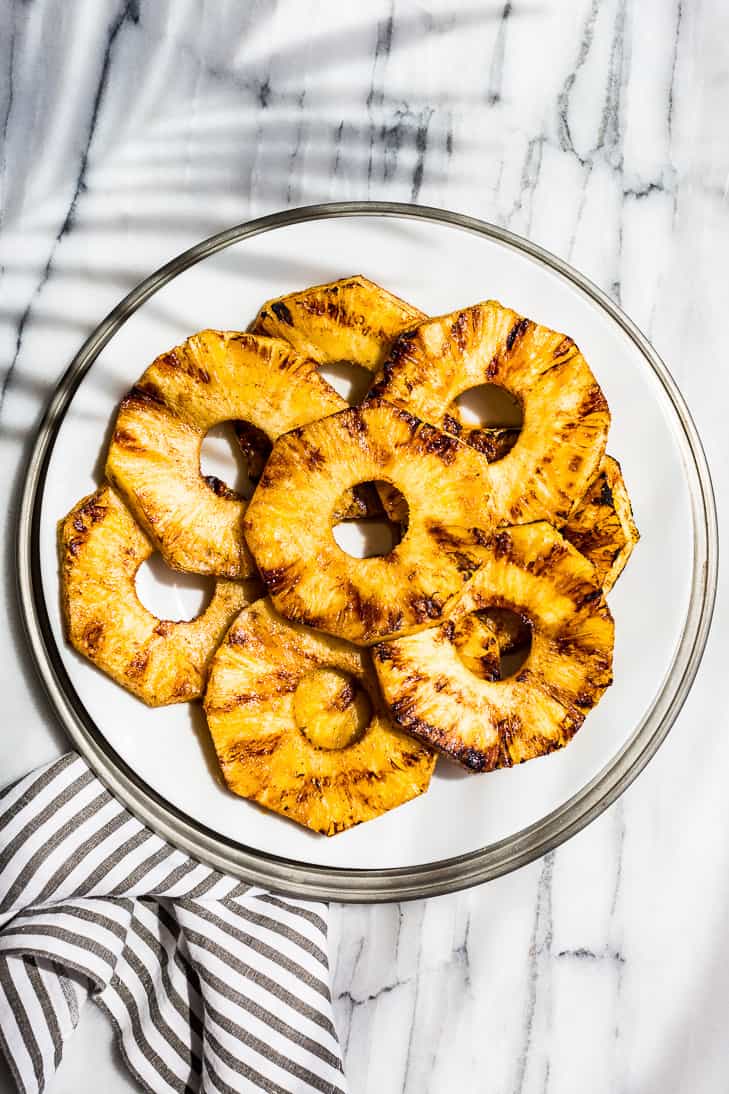 Cinnamon Glazed Grilled Pineapple | Get Inspired Everyday!