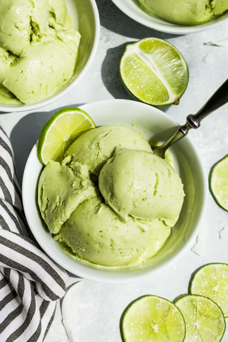 Coconut Lime Ice Cream Recipe | Get Inspired Everyday!