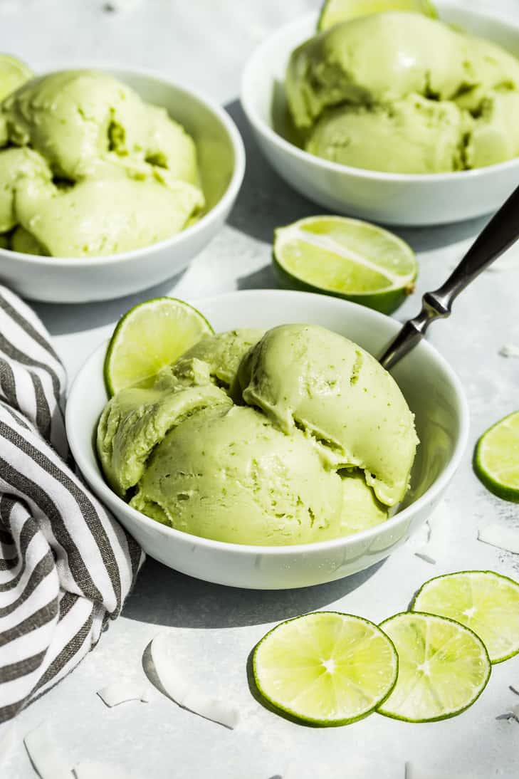 Coconut Lime Ice Cream | Get Inspired Everyday!