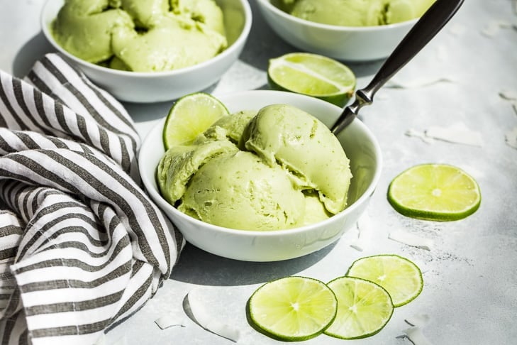 Coconut Lime Ice Cream | Get Inspired Everyday!